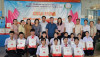 Lãnh đạo Tỉnh ủy Đồng Tháp và lãnh đạo địa phương đến thăm Trường Nuôi dạy trẻ khuyết tật tỉnh Đồng Tháp